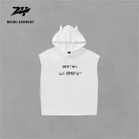Camiseta Sin Mangas Con Gorro Especial 3d